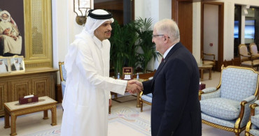 Bakan Güler, Katar'da Dışişleri Bakanı Al Thani ile Görüştü