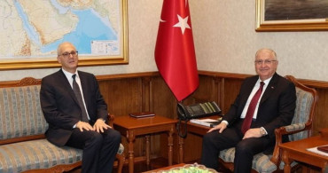 Bakan Güler, Mısır Büyükelçisi El Şeyh’i kabul etti