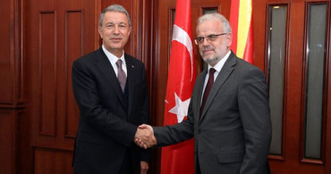 Bakan Hulusi Akar, Kuzey Makedonya Meclis Başkanı Caferi ile Görüştü