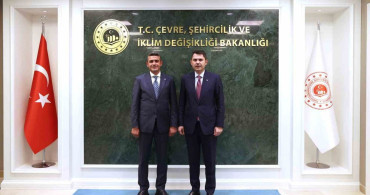 Bakan Kurum, Haymana ve Gölbaşı belediye başkanlarını kabul etti