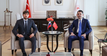 Bakan Kurum ve Rus Temsilci Edelgeriyev ile İklim Görüşmesi