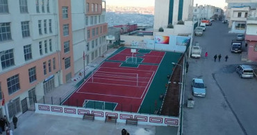 Bakan Mahmut Özer Talimat Verdi: Okulun Bahçesi Yenilendi