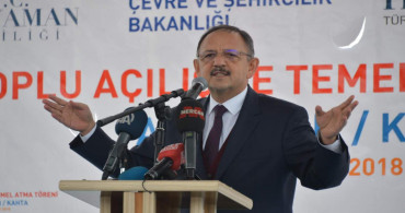 Bakan Özhaseki açıkladı: 319 bin konut 1 yıl içinde teslim edilecek