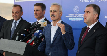 Bakan Uraloğlu Bayburt-Gümüşhane Havalimanı İnşaatını İnceledi