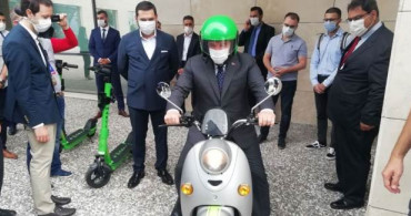 Bakan Varank, Yerli Elektrikli Scooteri Test Etti