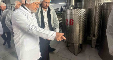 Bakan Yumaklı Ayvalık'ta Zeytinyağı Üretim Tesislerini İnceledi