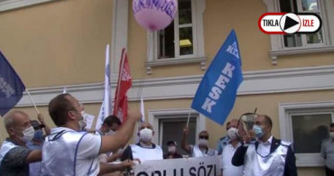 Bakırköy Belediye Başkanı Kerimoğlu'na İşçilerden Protesto!