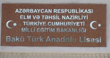 Bakü Türk Anadolu Lisesi'nde kan bağışı kampanyası düzenlendi