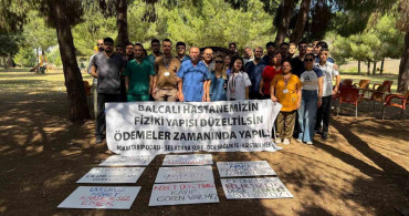 Balcalı Hastanesi sağlık çalışanları üç gün iş bıraktı