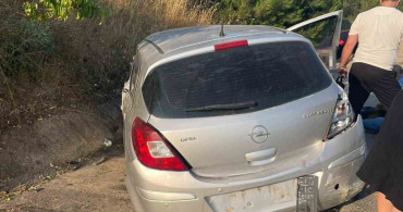 Balıkesir'de şarampole uçan otomobilde 1 kişi yaralandı