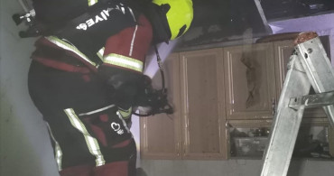 Balıkesir'de Yangın: 2 Kişi Dumandan Etkilendi