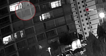 Balkondan Düşen Kadına Ait Görüntüler Ortaya Çıktı