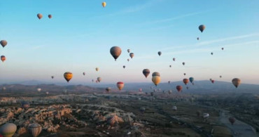 Balon turizminde yolcu sayısı başkentin nüfusunu aştı