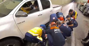 Bartın'da tünel içerisinde gerçeği aratmayan tatbikat