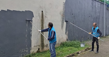 Bartın'da Yükümlüler Kamu Binalarını Yeniliyor