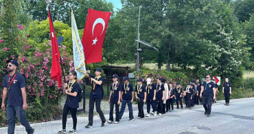 Başiskele’de izciler servetiye cephesi’nde tarihle buluştu