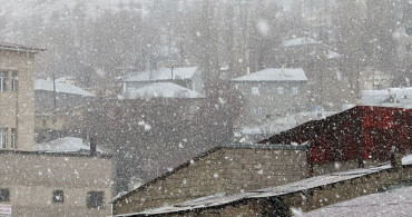 Başkale'de Kar Yağışı Hayatı Olumsuz Etkiledi