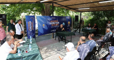 Başkan Arıkan, Vatandaşlarla Buluştu