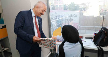 Başkan Büyükgöz'den üniversite adaylarına moral desteği