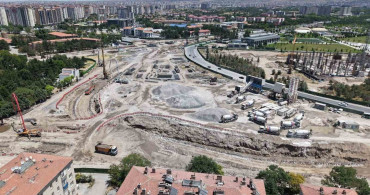 Başkan Büyükkılıç şantiyede: gündem Kartal katlı kavşağı