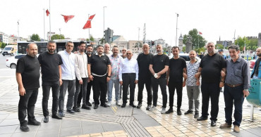 Başkan Büyükkılıç Yeraltı Çarşısı'nı Ziyaret Etti