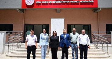 Başkan Çerçioğlu, huzurevi sakinlerini ziyaret etti