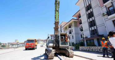 Başkan Dutlulu, Akgedik TOKİ 2. Etap’ta altyapı çalışmalarını inceledi