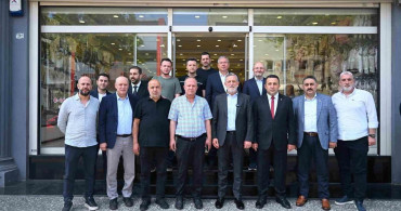 Başkan İbrahim Burkay, BEKSİAD üyeleriyle bir araya geldi