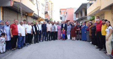 Başkan Kurnaz Kıran Mahallesi'ni Ziyaret Etti