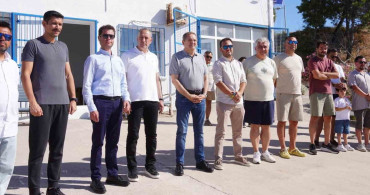 Başkan Mesut Ergin, bölge yelken yarışları’nda sporcuların heyecanına ortak oldu