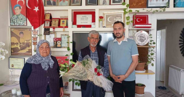 Başkan Metin: 'Şehit babalarımız milletimizin en kıymetli emanetleridir'