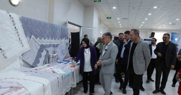 Başkan Özdoğan, KAYMEK kursiyerlerine tam not verdi