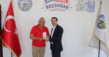 Başkan Özel, kaymakam polat’ı makamında ağırladı