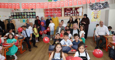 Başkan Palancıoğlu; öğrencilerin karne heyecanına ortak oldu