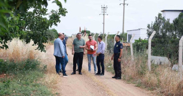 Başkan Şimşek’ten ova yollarına yerinde inceleme