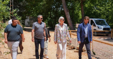 Başkan Subaşı, yerinde yaşam alanı ve park çalışmalarını inceledi