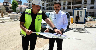 Başkan Taşkın rezerv alanında incelemede bulundu