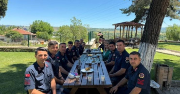 Başkan Tekin'den jandarmaya anlamlı ziyaret