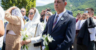 Başkan Tugay, Srebrenica katliamı’nı anma törenlerine katıldı