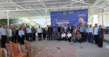Başkan Yapar, Yaylacık Mahallesi’nde vatandaşlarla bir araya geldi