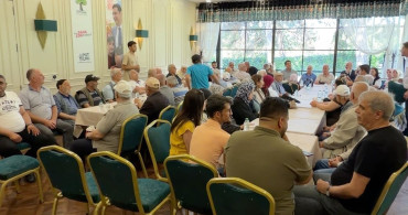 Başkan Yılmaz'dan, Babalar Günü'nde anlamlı buluşma