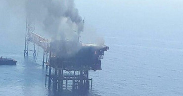 Basra Körfezi'nde Petrol Çıkarma Tesisinde Patlama