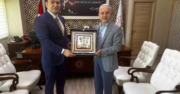 Başsavcı Yasin Emre’den Dr. Yasin Yılmaz’a veda ziyareti