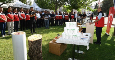 Batman'da Arıcılara Parazit Mücadelesi İçin Ekipman Desteği