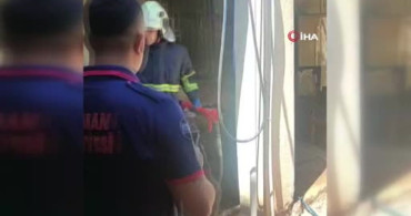 Batman'da ev yangınında 2 kişi dumandan etkilendi