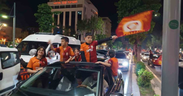 Batman'da Galatasaray'ın Şampiyonluğu Coşkuyla Kutlandı