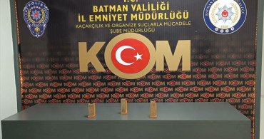 Batman'da Kaçakçılık Operasyonu: 2 Kilo 581 Gram Altın Ele Geçirildi