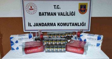 Batman’da Kaçakçılıkla Mücadele Operasyonu