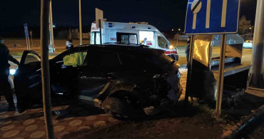 Batman'da Kafa Kafaya Çarpışma: 1 Yaralı