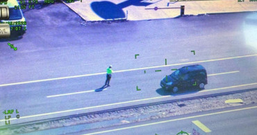 Batman'da Kurban Bayramı Öncesi Hava Destekli Trafik Denetimi